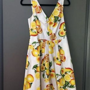 Banana Republic Lemon Sundress